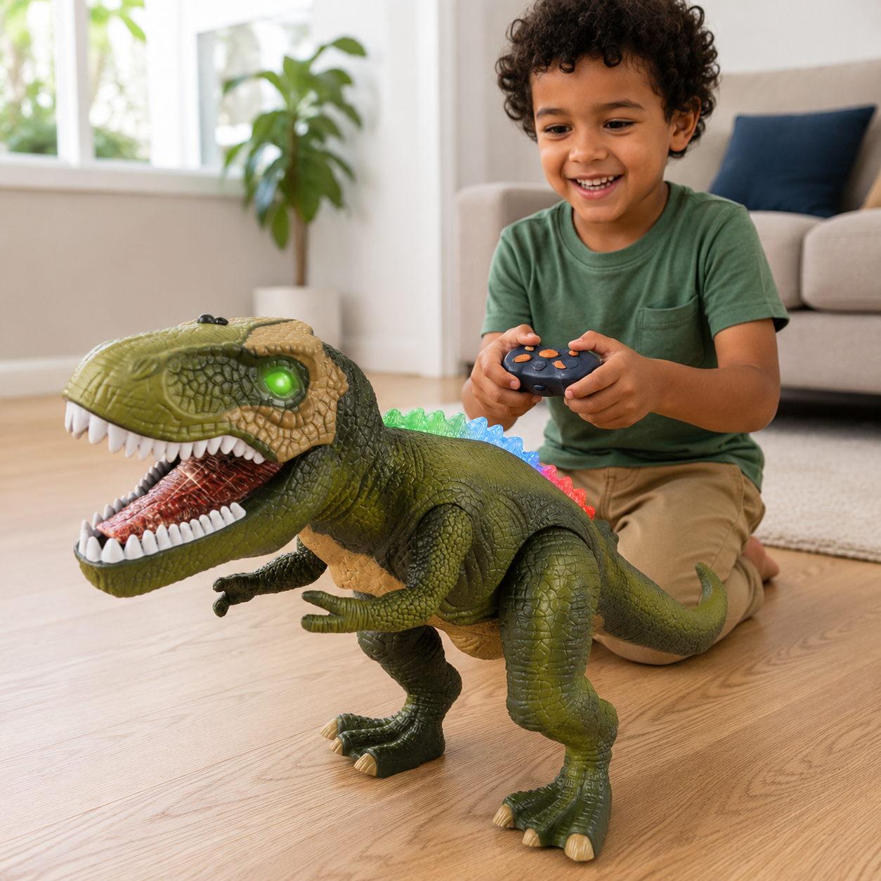 remote control dinosaur toy for kids