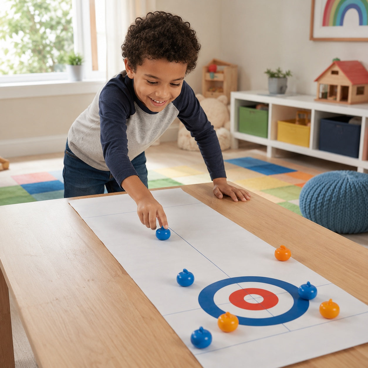 SlideRivo | Tabletop Curling Game 2 Player