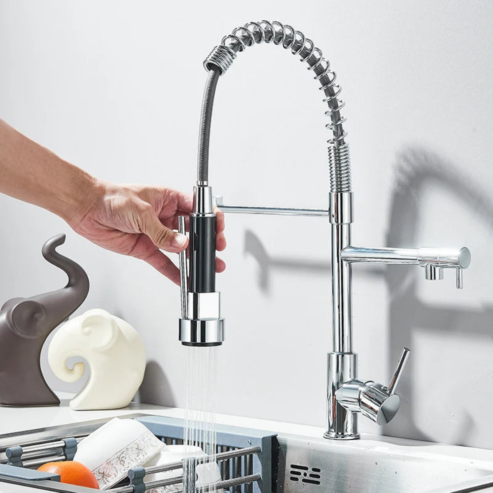 Pull Down Kitchen Faucet