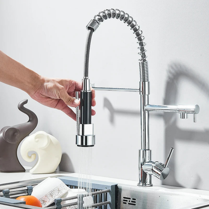 Pull Down Kitchen Faucet