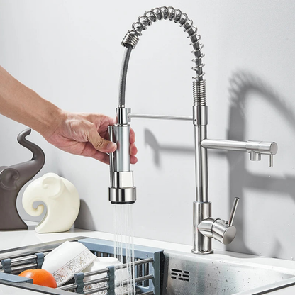 Pull Down Kitchen Faucet
