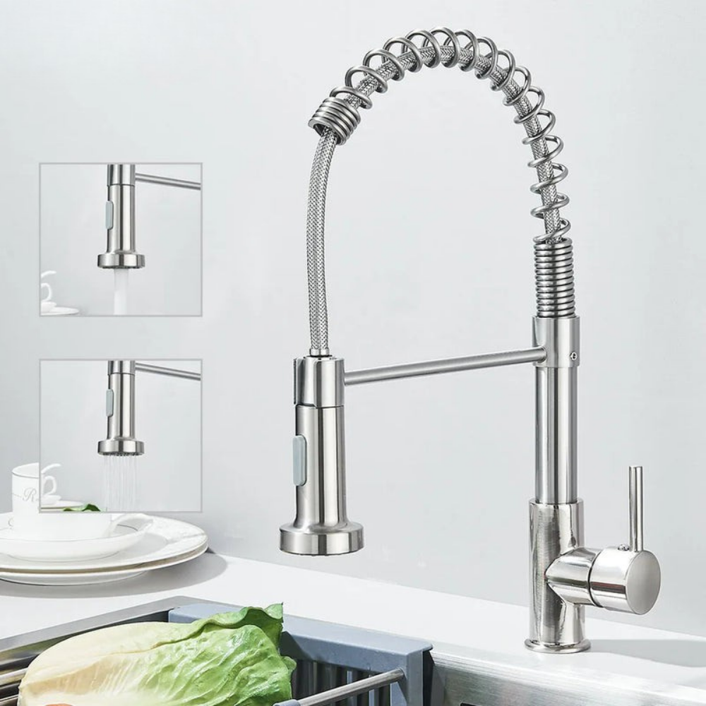 Pull Down Kitchen Faucet