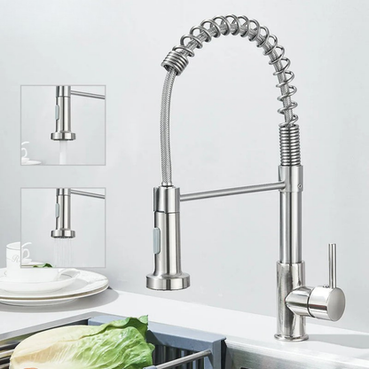 Pull Down Kitchen Faucet