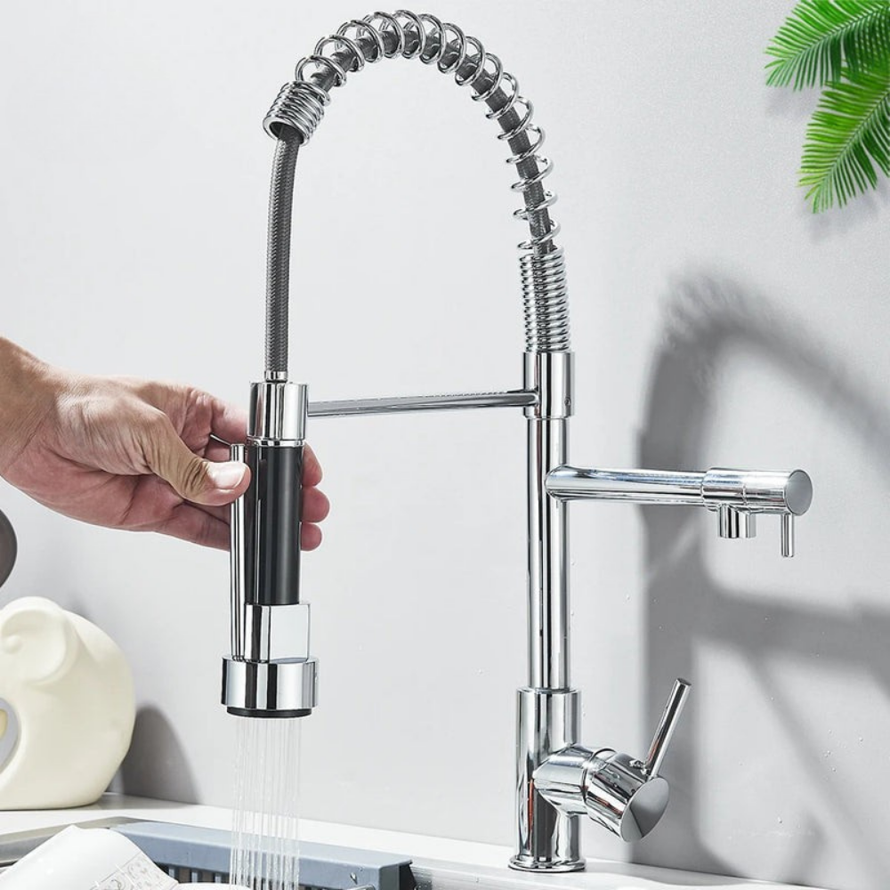 Pull Down Kitchen Faucet