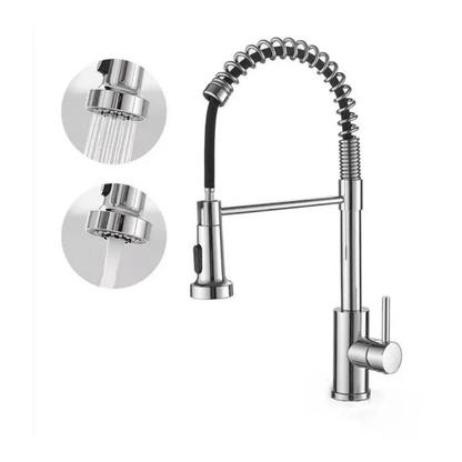 Pull Down Kitchen Faucet