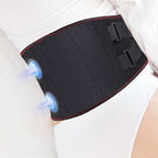 Rechargable Ergonomic Back Massager with Infrared Heat and Dual Motor Vibration