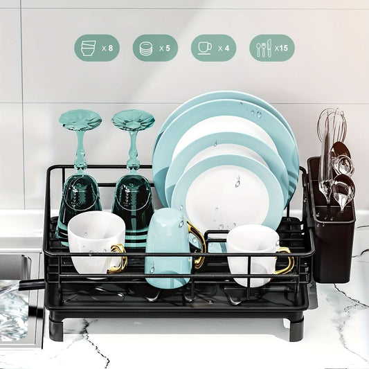 DRIPMASTER – Dish Drying Rack Organizer