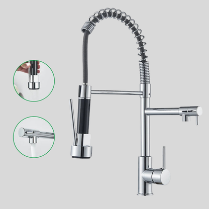 Pull Down Kitchen Faucet