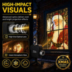 Holographic Halloween & Christmas Projector With 12 Animated Spooky Scenes Tripod
