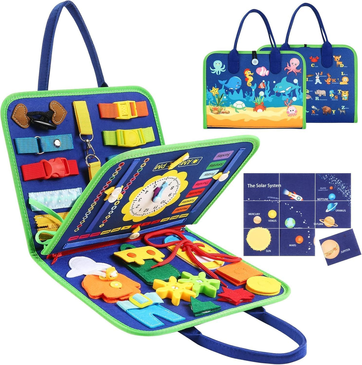Montessori Busy Book Activity Toy