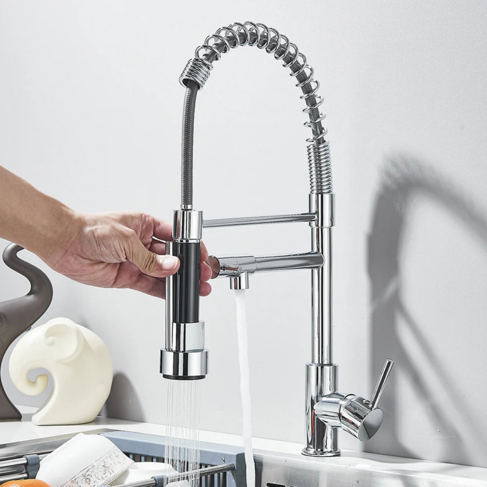 Pull Down Kitchen Faucet