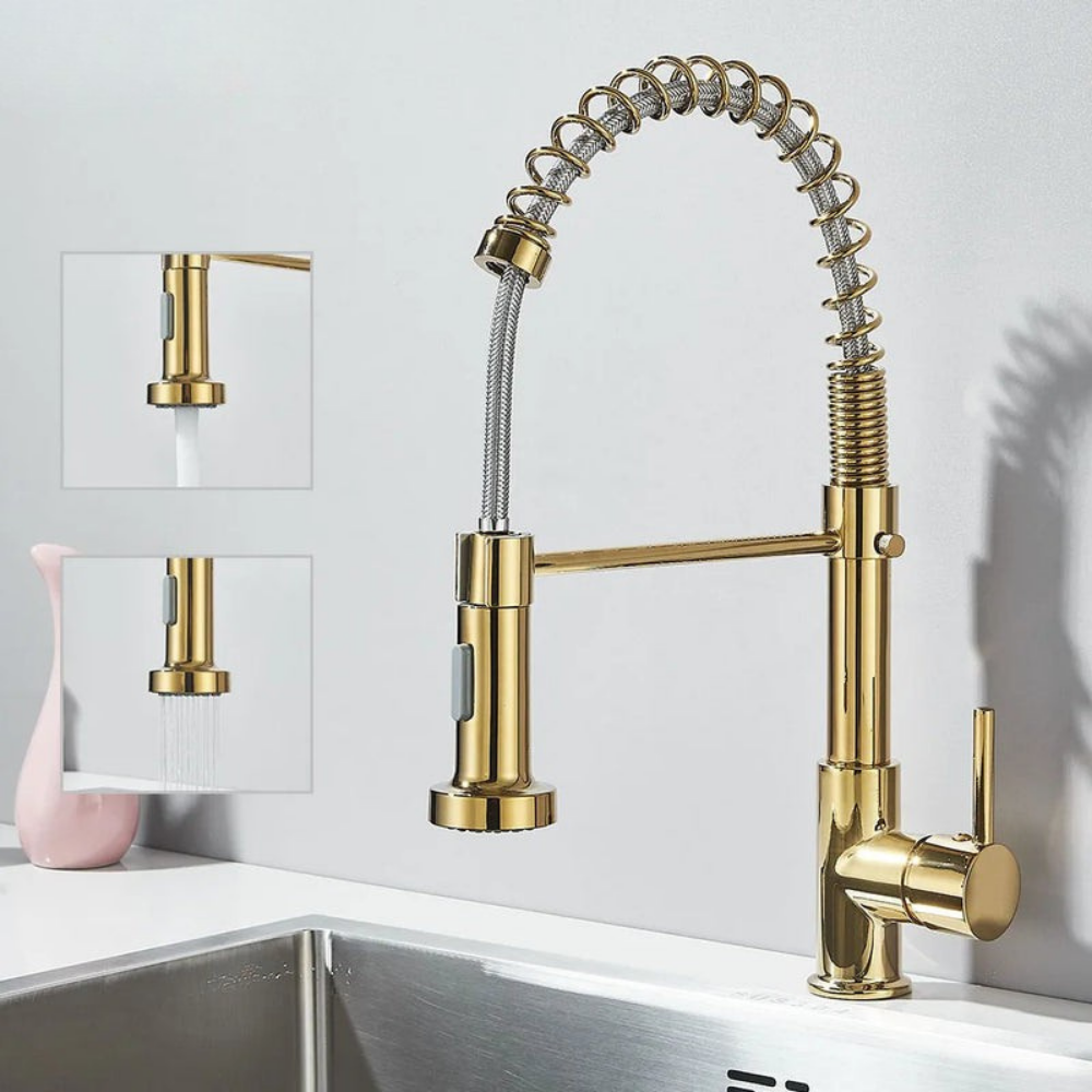 Pull Down Kitchen Faucet