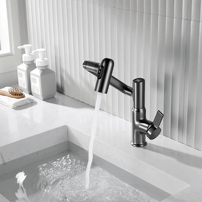 360 Rotatable Kitchen Faucet Temperature Display