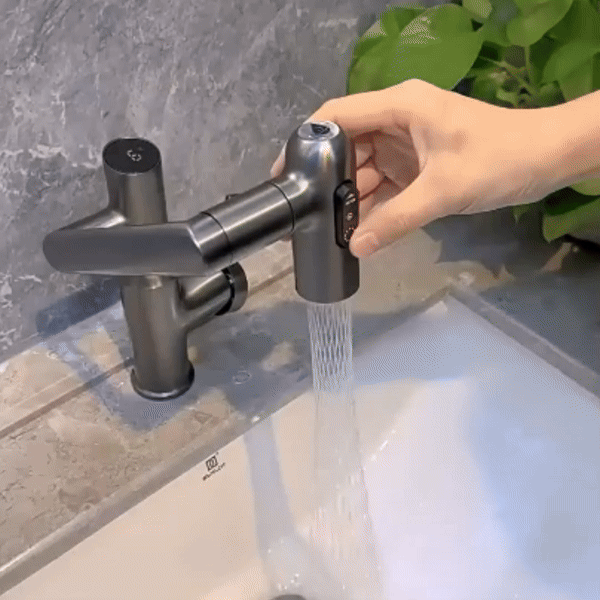 360 Rotatable Kitchen Faucet Temperature Display