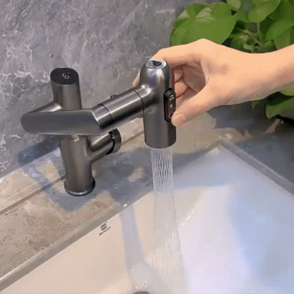 360 Rotatable Kitchen Faucet Temperature Display