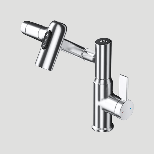 360 Rotatable Kitchen Faucet Temperature Display