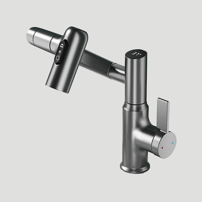 360 Rotatable Kitchen Faucet Temperature Display