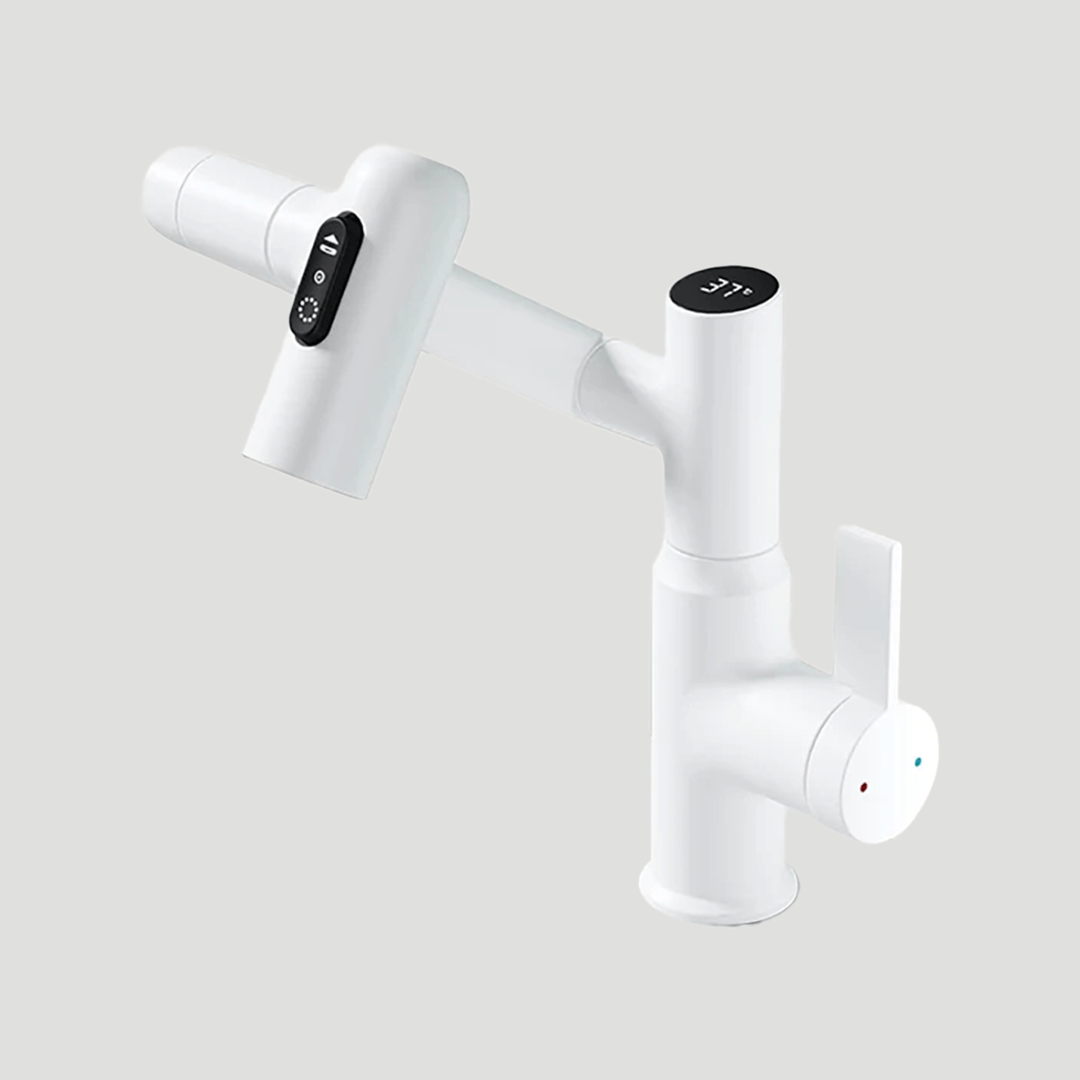 360 Rotatable Kitchen Faucet Temperature Display