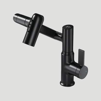 360 Rotatable Kitchen Faucet Temperature Display