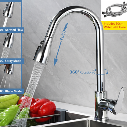 FLOWVISTA – Pull Out Kitchen Faucet Sprayer