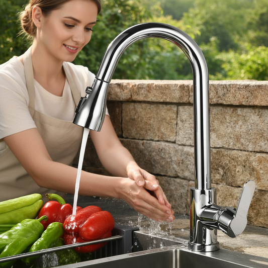 FLOWVISTA – Pull Out Kitchen Faucet Sprayer