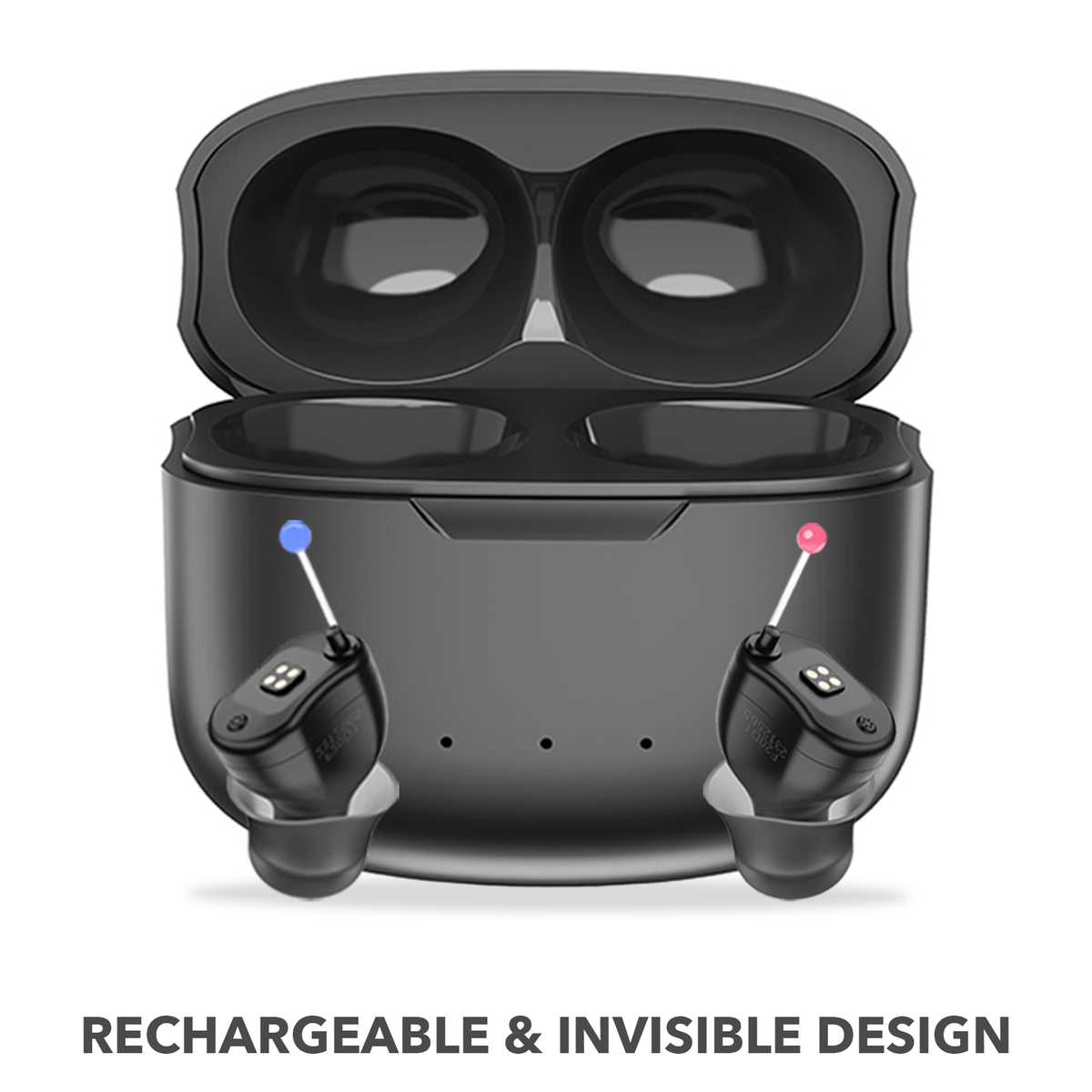 Compact Rechargeable Invisible CIC Hearing Aids – F20D1