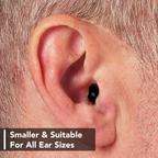 Compact Rechargeable Invisible CIC Hearing Aids – F20D1