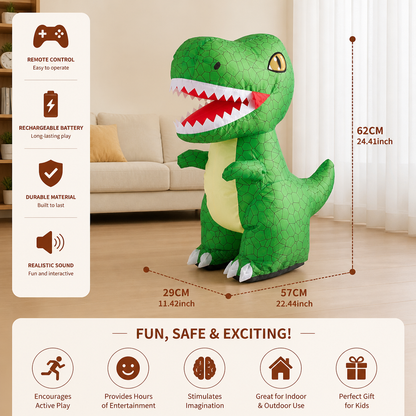Remote Control Inflatable T-Rex Dinosaur