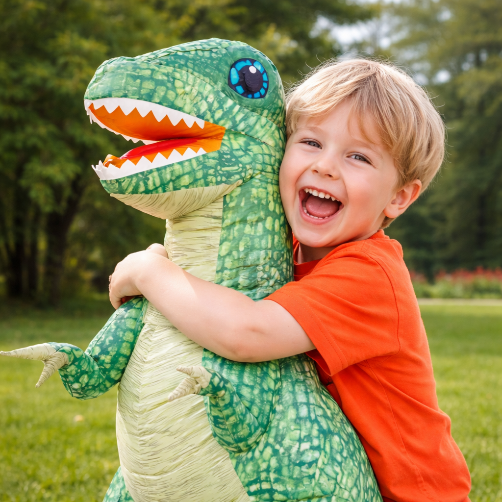 Remote Control Dinosaur, Realistic Electric Inflatable