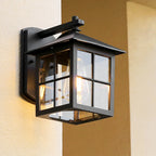 Camden Outdoor Wall Lamp – Vintage E27 Lantern Sconce