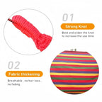 Canvas Hammock – Striped Double Swing Bed Indoor & Outdoor Camping Hammock
