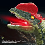Dinosaur Remote Control Toys RC Electric Walking Dinosaur With LED Light Roaring for Kids