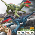 Dinosaur Remote Control Toys RC Electric Walking Dinosaur With LED Light Roaring for Kids