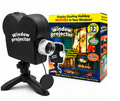 Holographic Halloween & Christmas Projector With 12 Animated Spooky Scenes Tripod