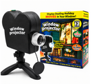 Holographic Halloween & Christmas Projector With 12 Animated Spooky Scenes Tripod
