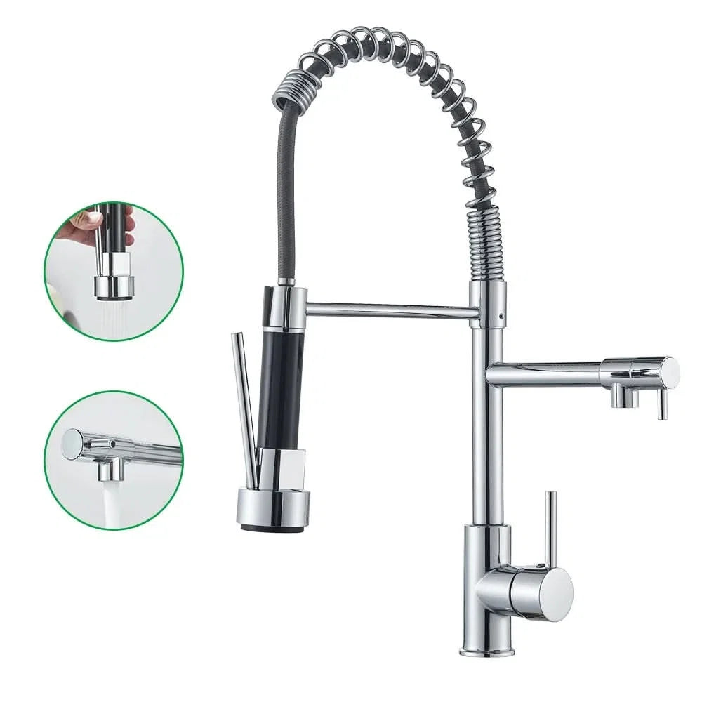 Pull Down Kitchen Faucet