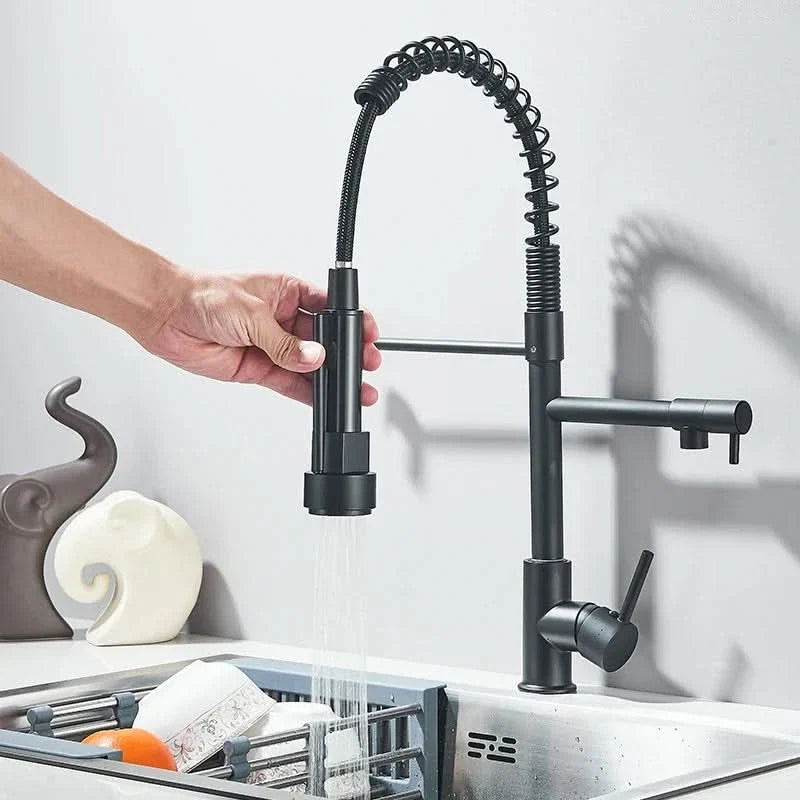 Pull Down Kitchen Faucet