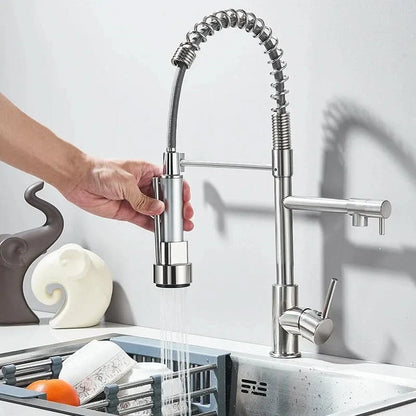 Pull Down Kitchen Faucet