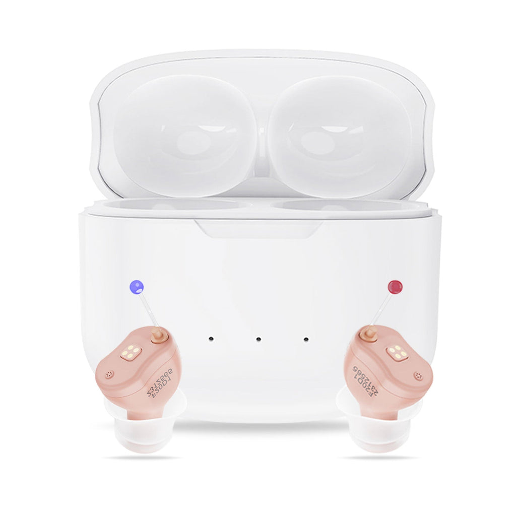 Compact Rechargeable Invisible CIC Hearing Aids – F20D1