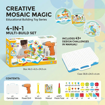 DrillCraft | Kids Electric Drill Construction Set
