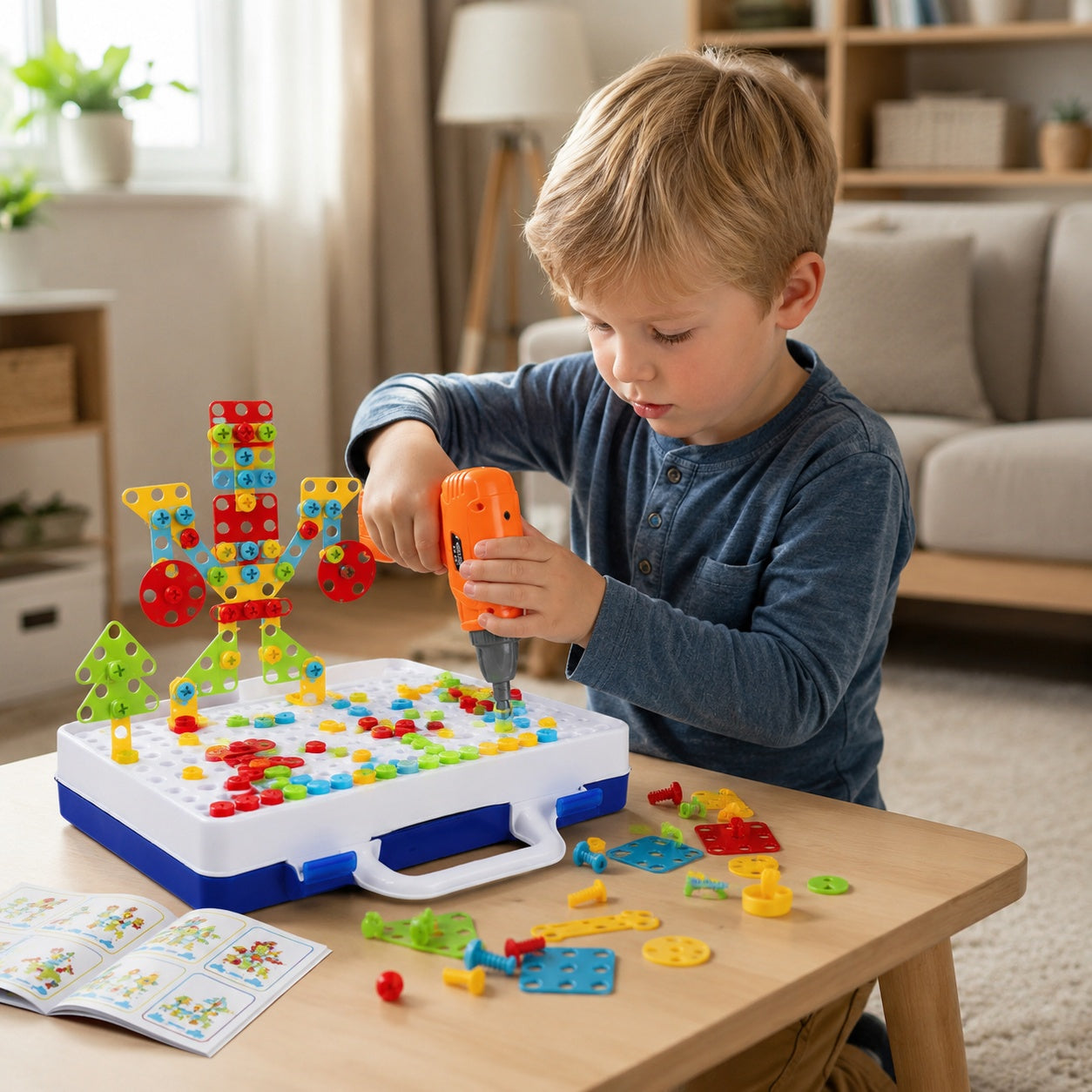 DrillCraft | Kids Electric Drill Construction Set