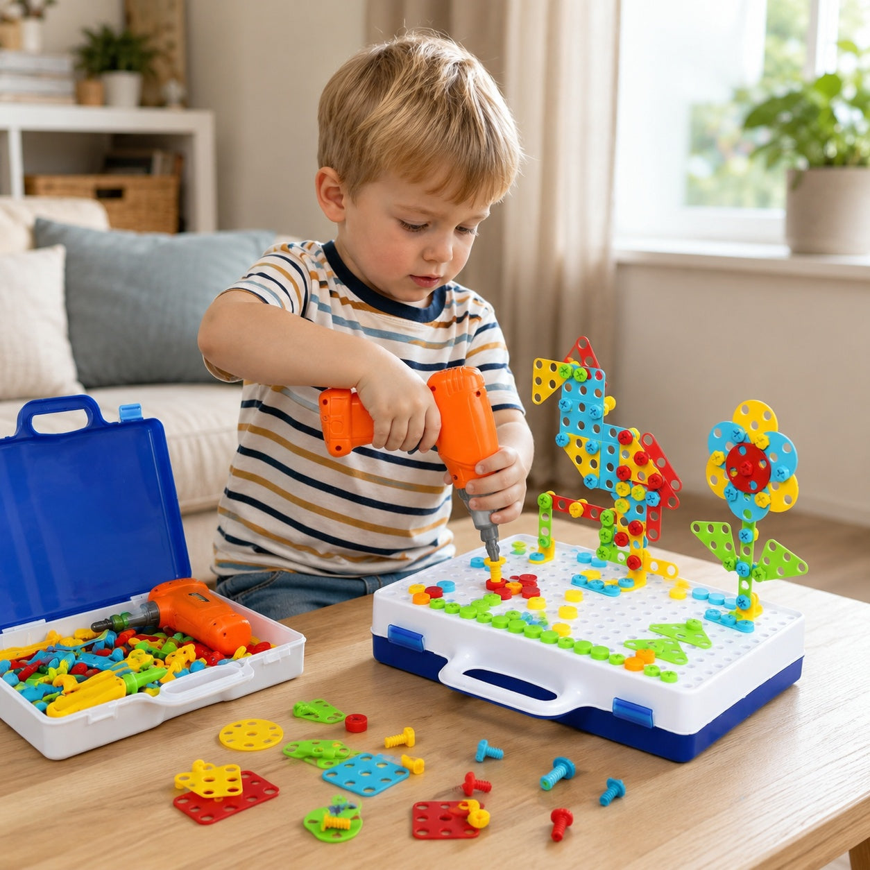 DrillCraft | Kids Electric Drill Construction Set
