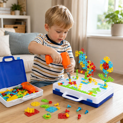 DrillCraft | Kids Electric Drill Construction Set