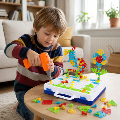 DrillCraft | Kids Electric Drill Construction Set
