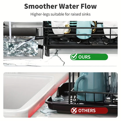 DRIPMASTER – Dish Drying Rack Organizer