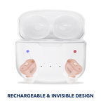 Compact Rechargeable Invisible CIC Hearing Aids – F20D1
