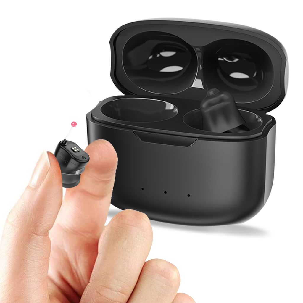 Compact Rechargeable Invisible CIC Hearing Aids – F20D1