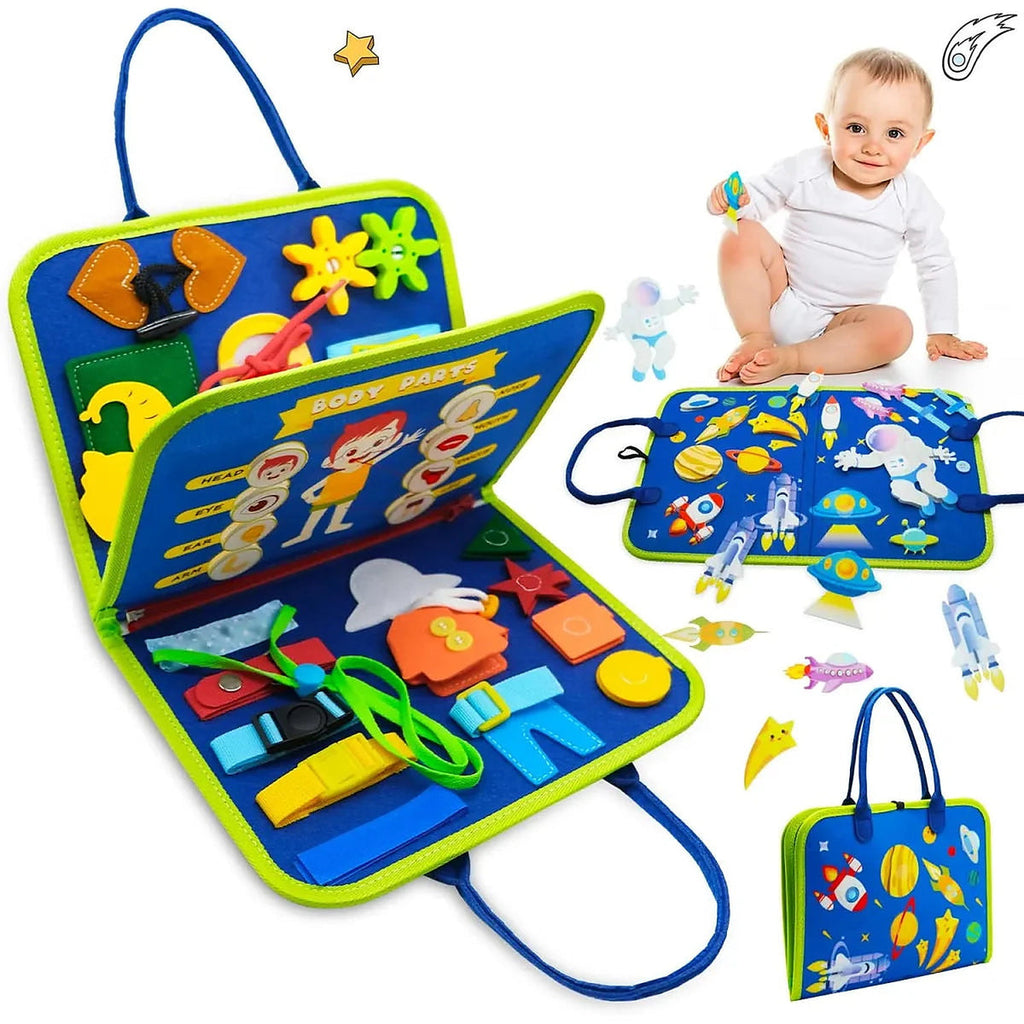 Montessori Busy Book Activity Toy