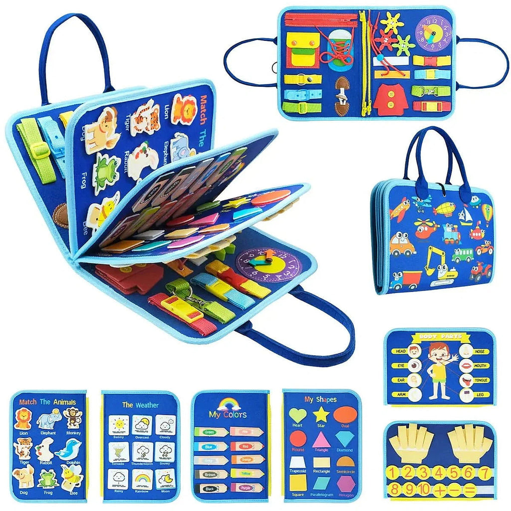 Montessori Busy Book Activity Toy