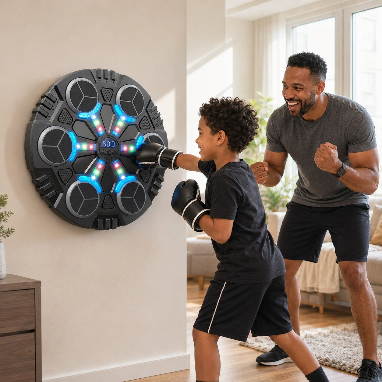 PunchGrove | Kids Boxing Punch Wall Trainer